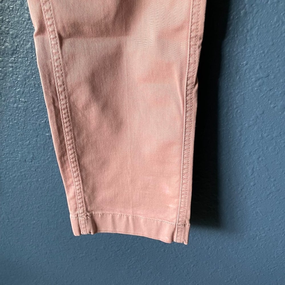 J. Crew Slim Broken-In Boyfriend Pink High Rise Jeans Women's Size 26 Tall - Picture 2 of 10